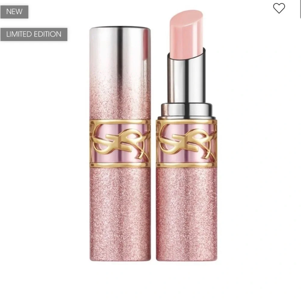 YSL VALENTINES EYESHADOW /  LIP  2026 - BRAND NEW - LIMITED EDITION PINK GLITTER